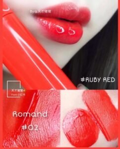 Son moi Romand Juicy Lasting Tint 02 Ruby Red