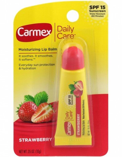 Carmex Daily Care Lip Balm with Strawberry and SPF